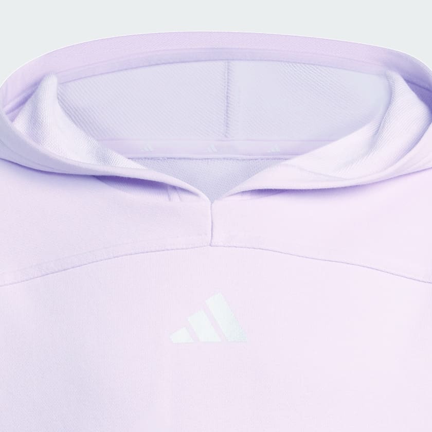 Mor Junior Girl Holiday Glam Kısa Sweatshirt