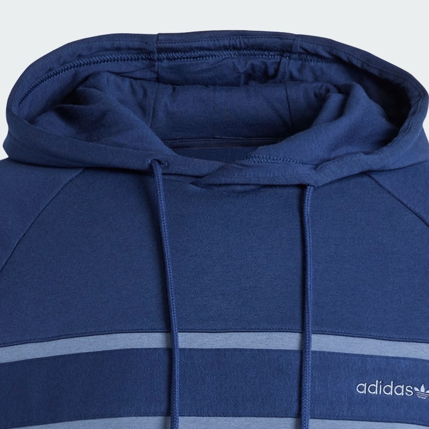 Bleu Sweat-shirt à capuche The First