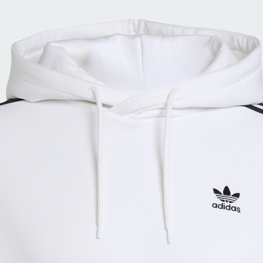 White 아디컬러 배기 핏 후디