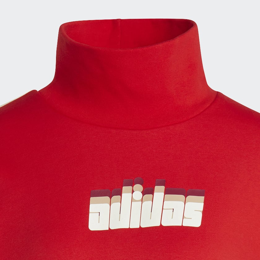 Κόκκινο adidas Ski Chic Sweatshirt