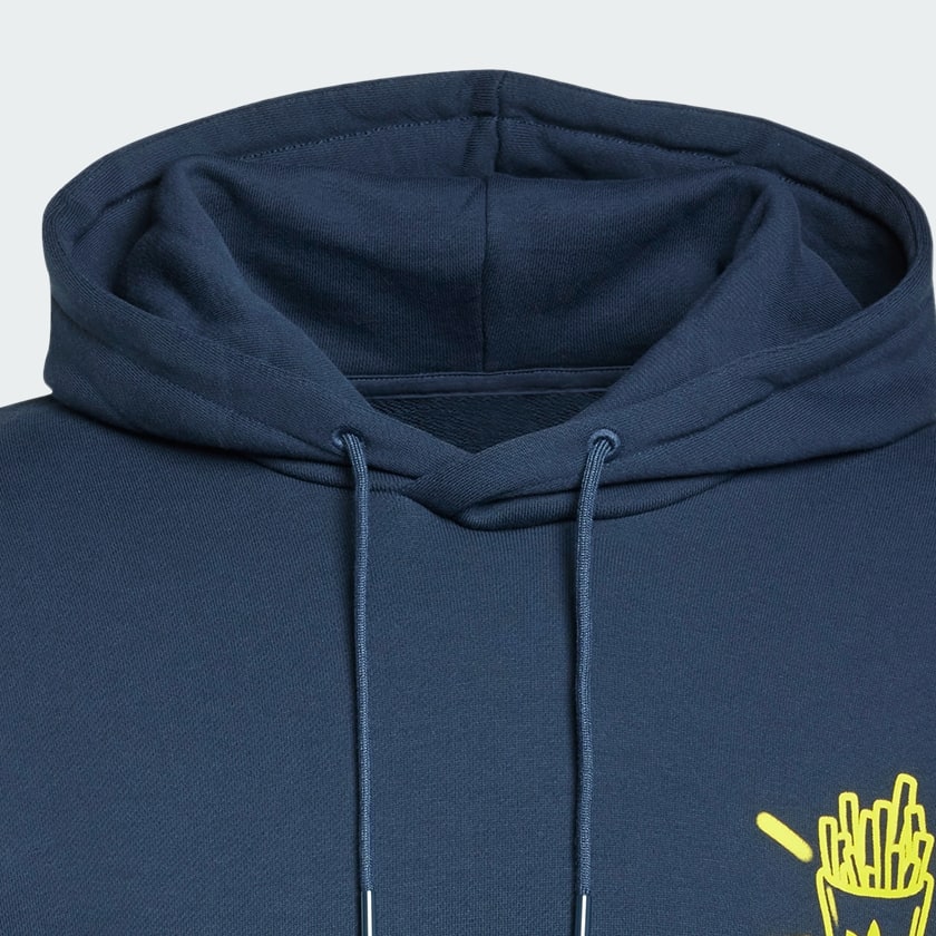 Bleu Sweat-shirt à capuche Q12 Street Burger
