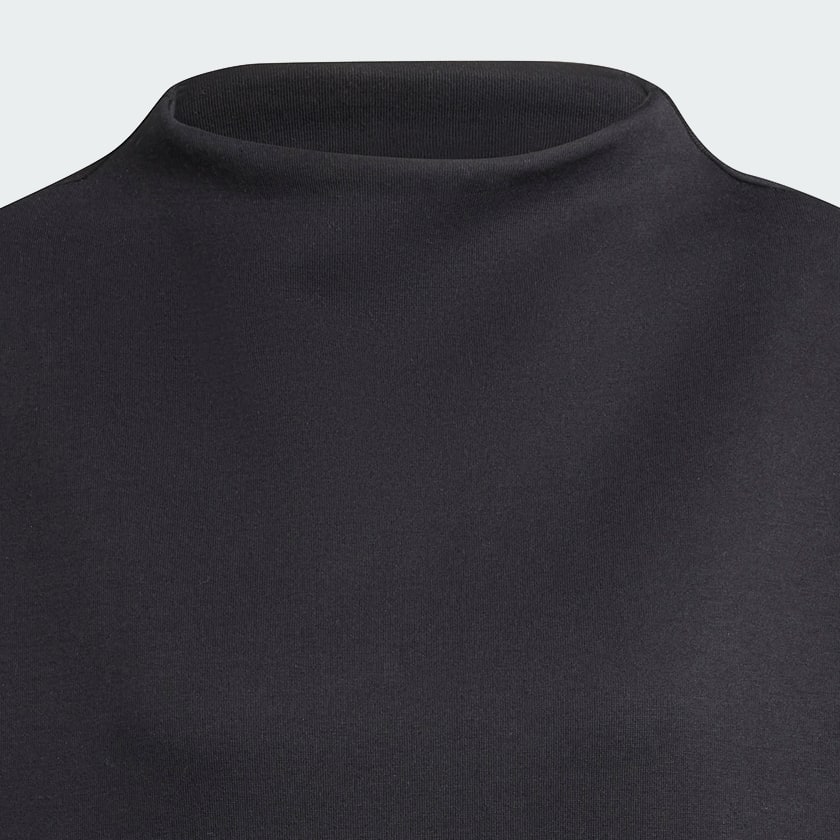 adidas Neuclassics Oversized Mock Neck Sweatshirt - Black