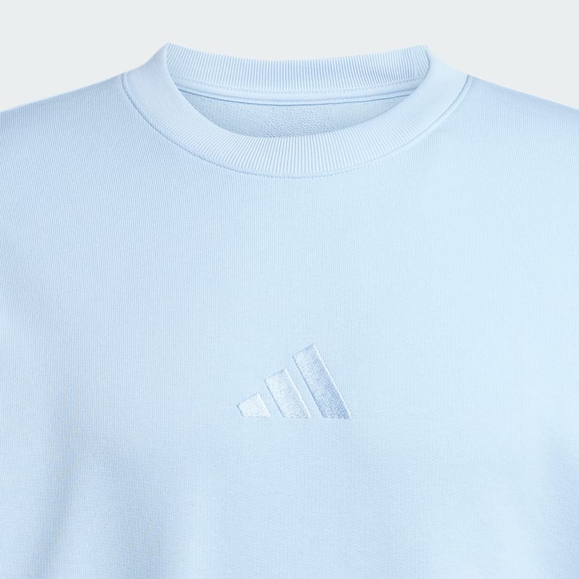 Azul Buzo ALL SZN Felpa Francesa Cuello Redondo