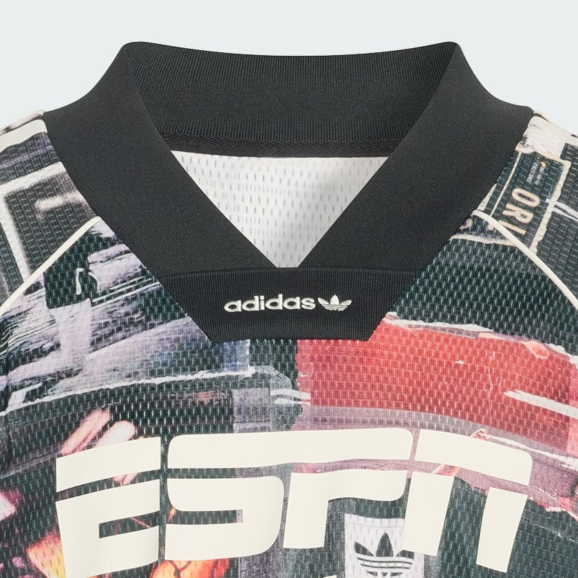 สีดำ สเวตเตอร์ MESH GFX JERSEY LS