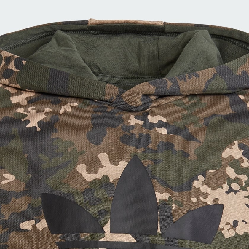 Cafe Sudadera con gorro Camo