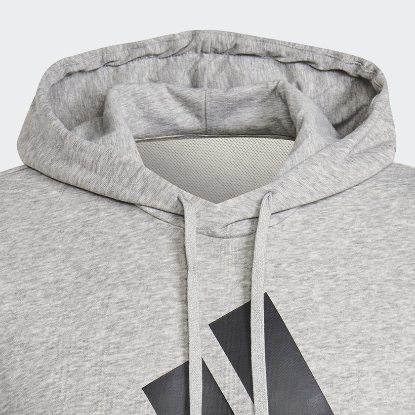 Gris Sweat-shirt à capuche Essentials Big Logo