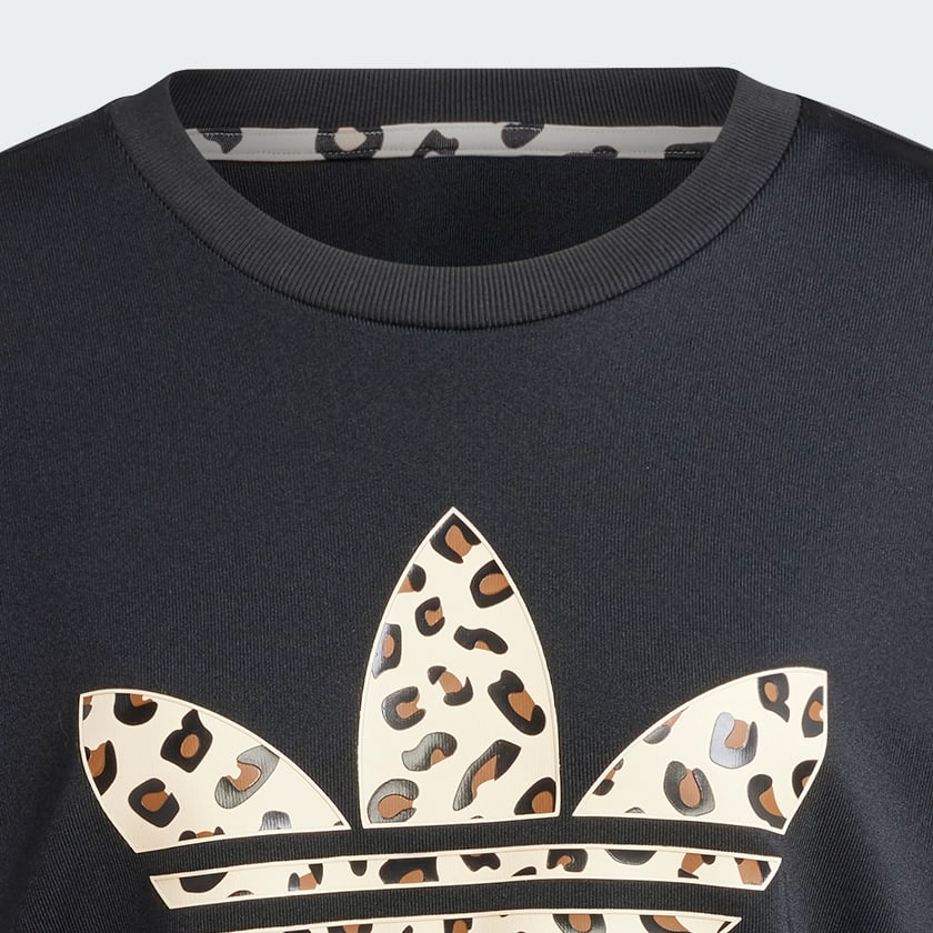 zwart Leopard Sweatshirt