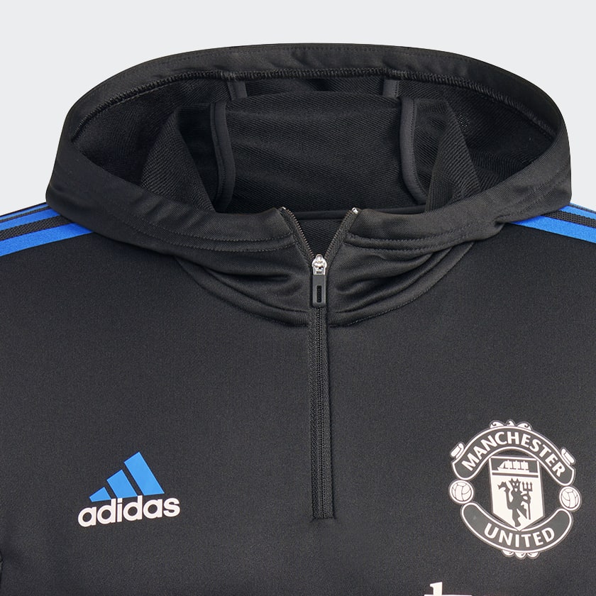 Nero Felpa da allenamento Condivo 22 Hooded Manchester United FC