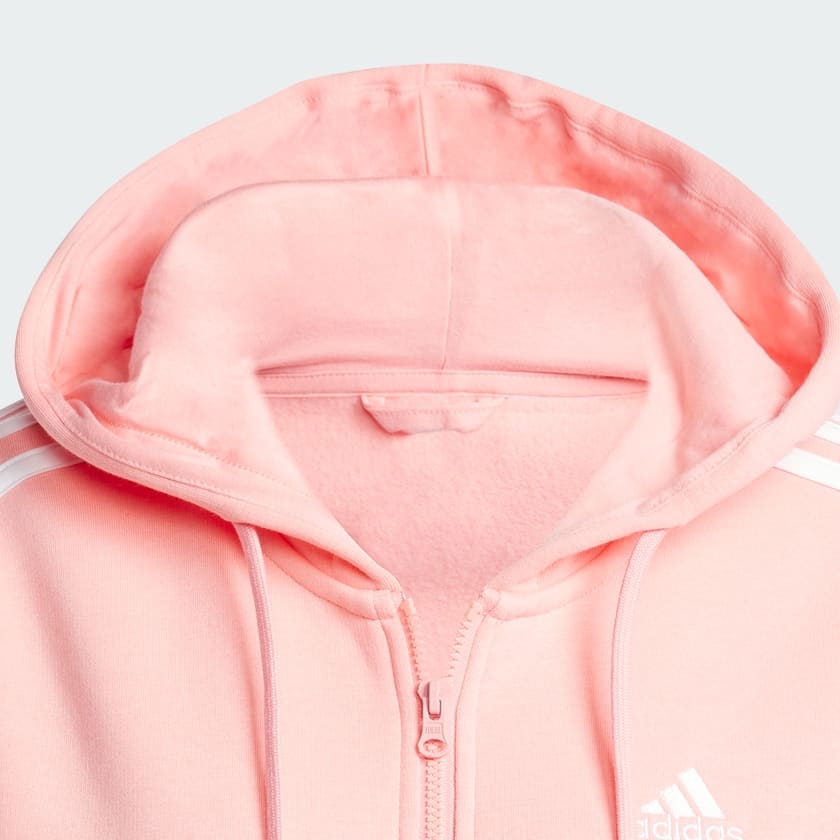 Adidas originals super fleece hoodie pink 2025