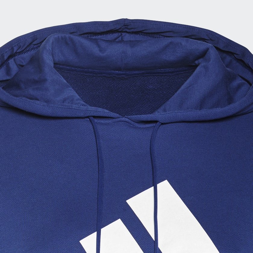Niebieski adidas Sportswear Future Icons Hoodie (Plus Size)