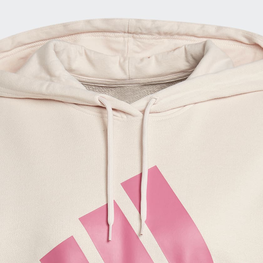 adidas Essentials Big Logo Oversized French Terry Hoodie - Pink | Women's  Lifestyle | adidas US