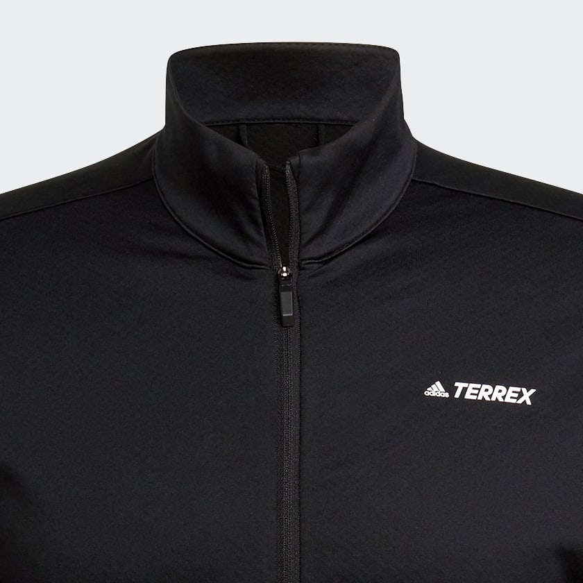 Svart Terrex Multi Primegreen Full-Zip Fleece Jacket