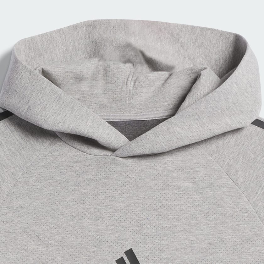 Grigio Felpa con cappuccio adidas Basketball Spacer (Neutral)