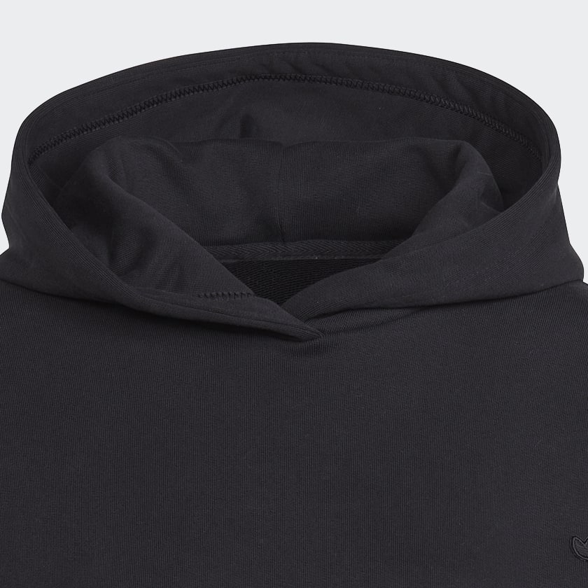 Black Adicolor Contempo Crop Hoodie