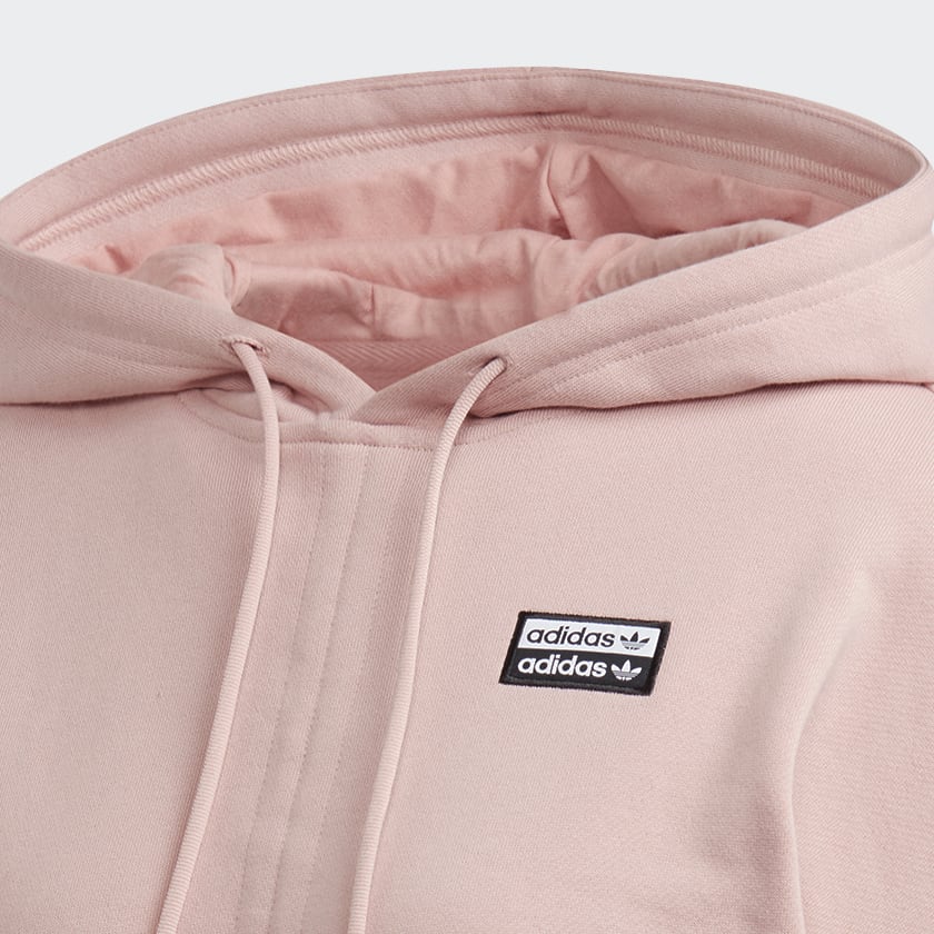 Adidas ruched hoodie hot sale