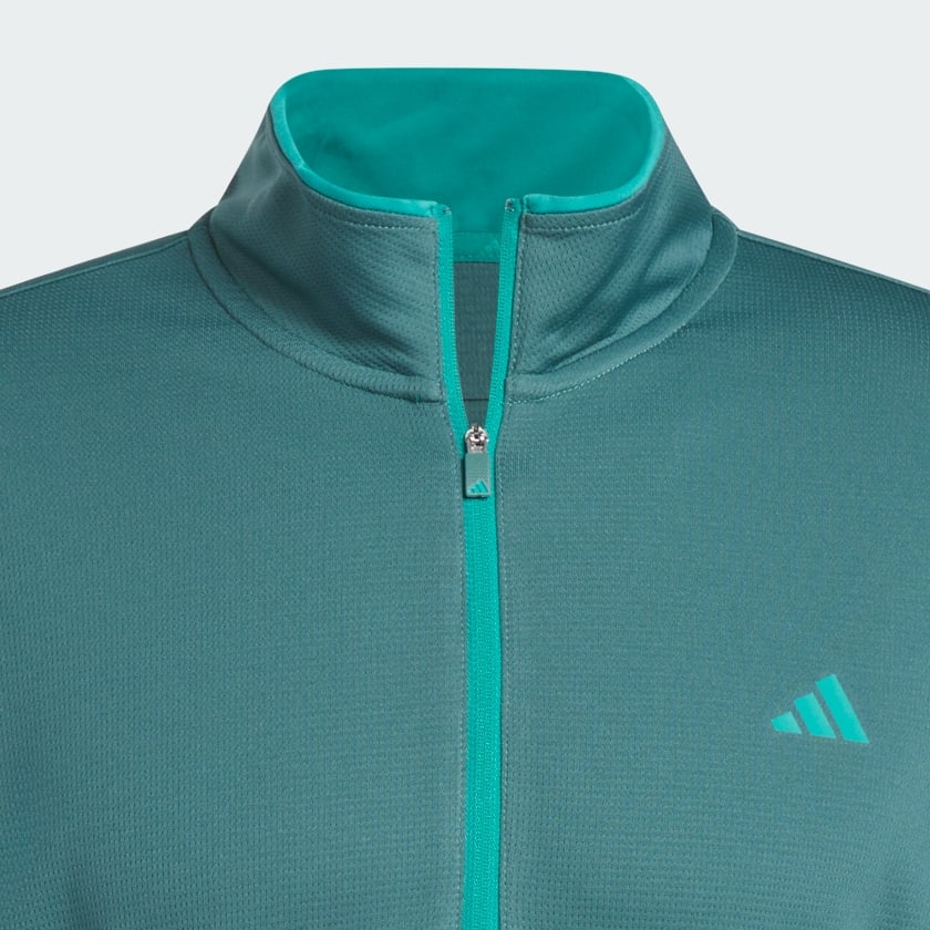 Verde Sudadera Lightweight Half-Zip