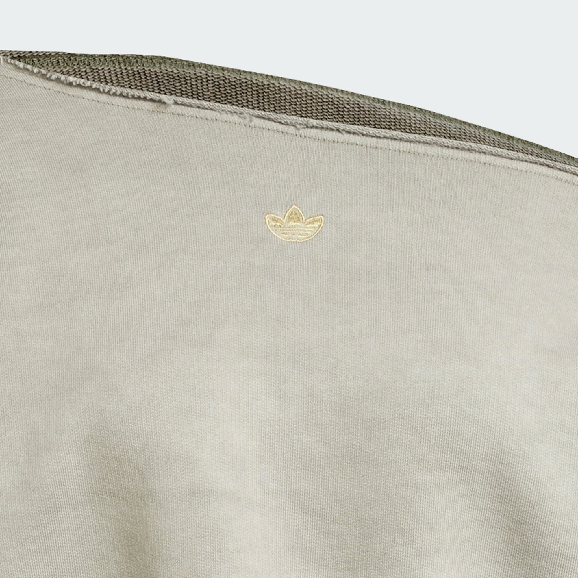 アディダス ウォッシュ オフショルダースウェット - グリーン