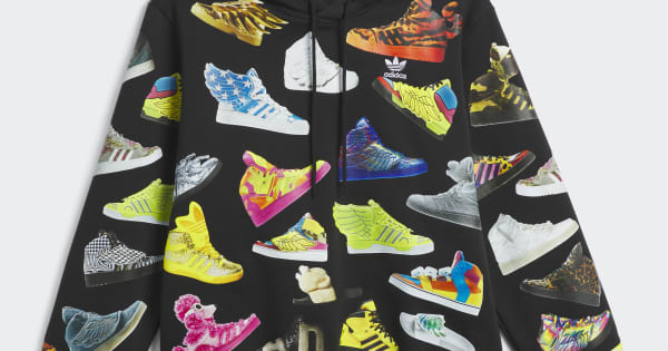 adidas Jeremy Scott Archive Hoodie - Black | Free Shipping with