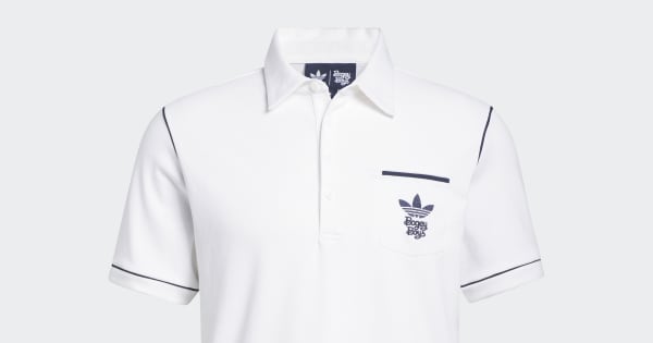 adidas Bogey Boys ポロシャツ 白 👕adidas x Bogey Boys Polo Shirt - White | Free Shipping