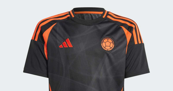 adidas Camiseta Visitante Selección Colombia 24 Kids Negro