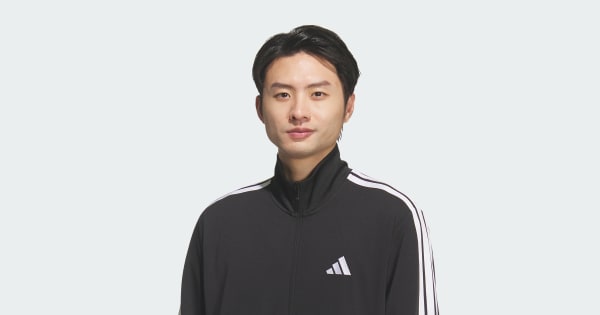 アディダス スリーストライプス レギュラーフィット ダブルニット