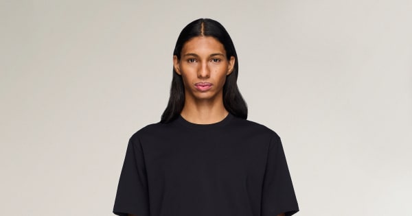 adidas Y-3 GFX SHORT SLEEVE TEE - Black | Free Shipping with adiClub