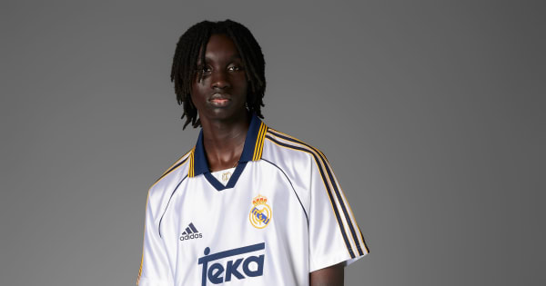 ウェア Real Madrid 99/00  Uniform Real Madrid Adult 1999 Home Jersey – Weston Corporation