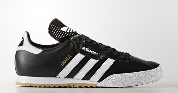 adidas Samba Super Shoes - Black | Free Shipping with