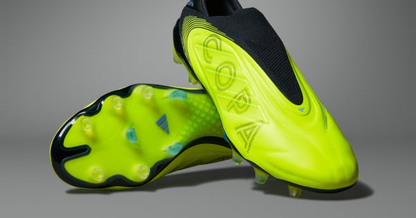 adidas Copa Pure 3 Elite Bağcıksız Çim Saha Kramponu - Yeşil