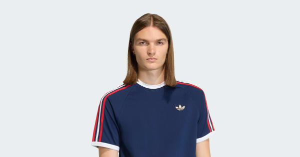 adidas 3-STRIPES T-Shirt - Blue | adidas UK