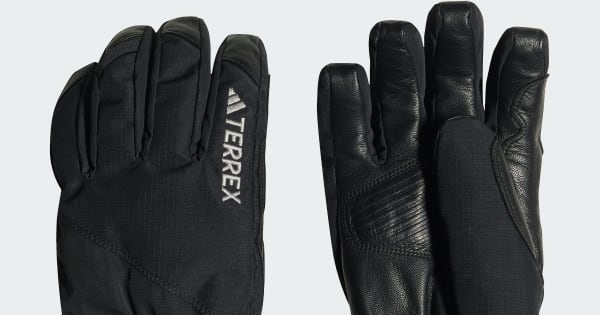 Terrex GORE-TEX Under The Cuff Gloves, Black | adidas UK