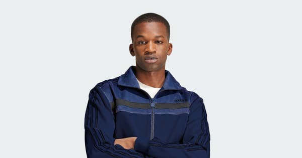 アディダス プレミアム トラックトップ - ブルー | アディダス ジャパン