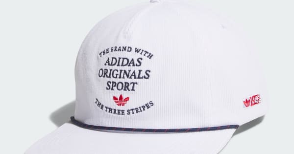 adidas Unfair Way Strapback Cap - White | Free Shipping with