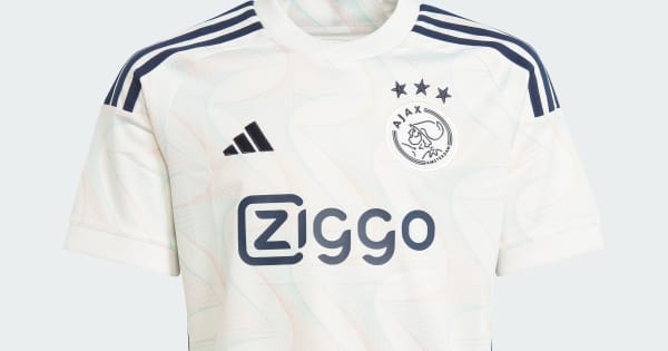 ⚽adidas Ajax Amsterdam 23/24 Away Jersey Kids - White | Free