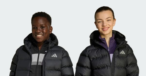 adidas Kurtka z syntetycznego puchu dla dzieci - Czerń