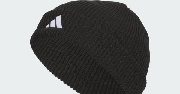 adidas Youth Team Issue 2 Fold Beanie - Black | Free Shipping with