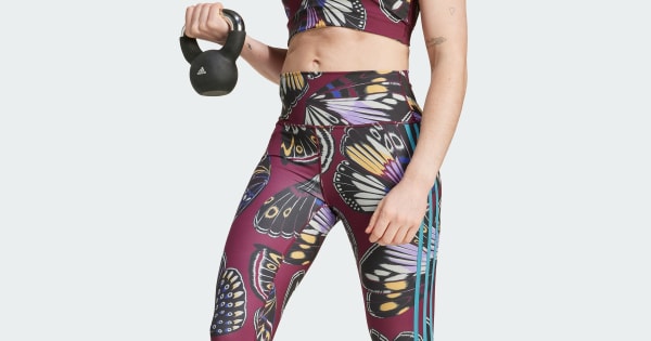 adidas x FARM 7/8 Leggings - Black | Free Shipping with adiClub