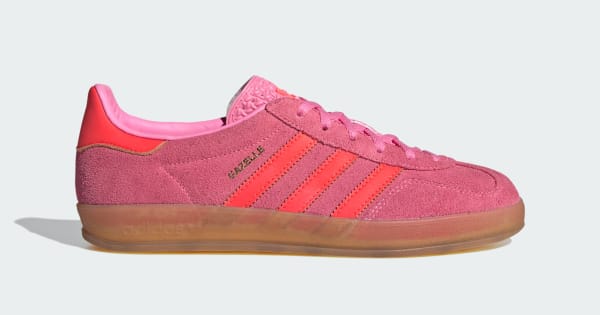 adidas Gazelle Indoor Shoes - Pink | Free Shipping with adiClub