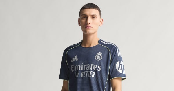 adidas Real Madrid 25/26 Away Authentic Jersey Blue Free