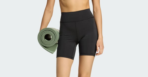 adidas All Me Essentials 7-Inch Short Leggings - Black | Free