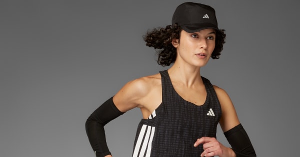 adidas Adizero Running Singlet - Grey | Free Shipping with