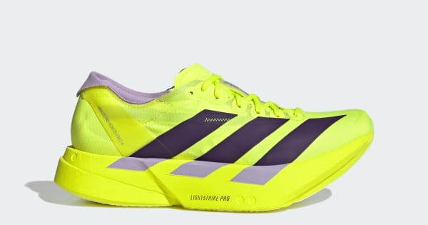 adidas Adizero Adios Pro 4 Shoes - Yellow | adidas UK