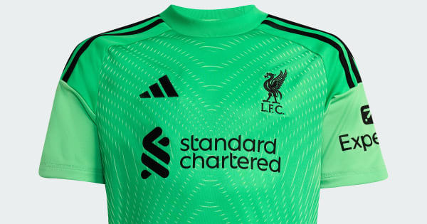 adidas Liverpool FC 25/26 Goalkeeper Jersey Green adidas UK