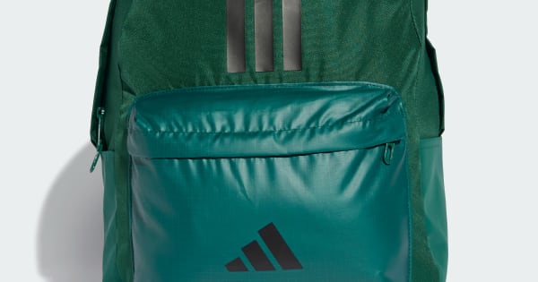 adidas Classic Back-to-School 3-Stripes Backpack Green adidas