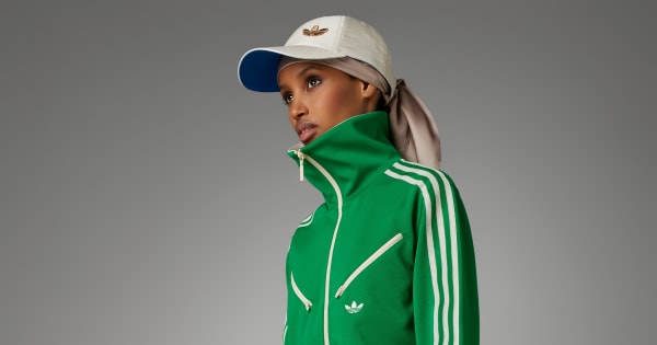 adidas Adicolor 70s Montreal Track Top - Green | Free Shipping
