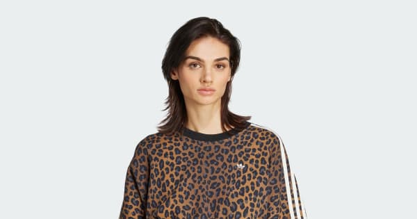 【新品】SAPEurRED LEOPARDHEAD CREWNECK SWEAT adidas Leopard Crewneck Sweatshirt - Multicolour | adidas Switzerland