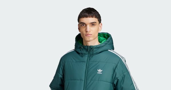 アディダス アディカラーリバーシブルジャケット - グリーン