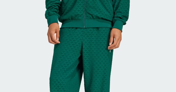 アディダス モノグラム トラックパンツ - グリーン | アディダス ジャパン
