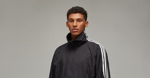 アディダス Y-3 3-STRIPES NYLON SHELL JACKET - ブラック