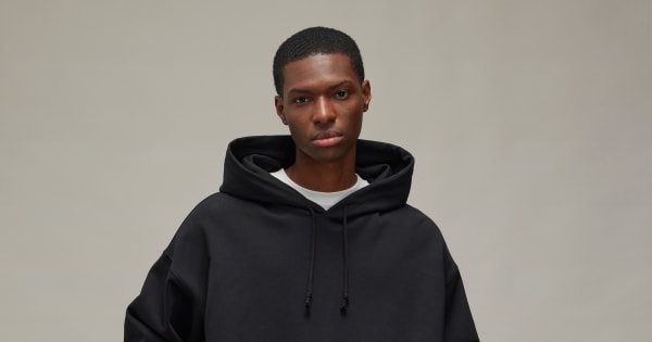 adidas Y-3 Graphic Hoodie - Black | Free Shipping with adiClub